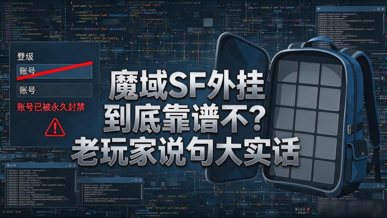 魔域SF外挂到底靠谱不？老玩家说句大实话
