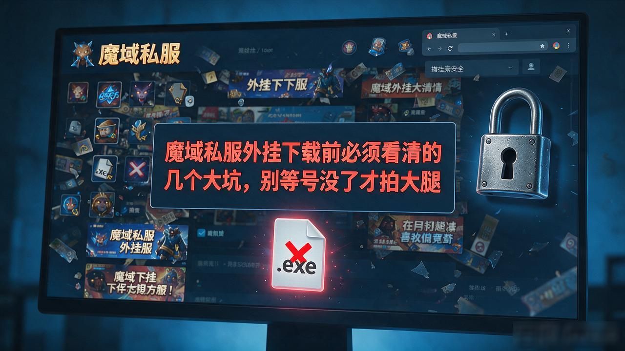 魔域私服外挂下载前必须看清的几个大坑，别等号没了才拍大腿