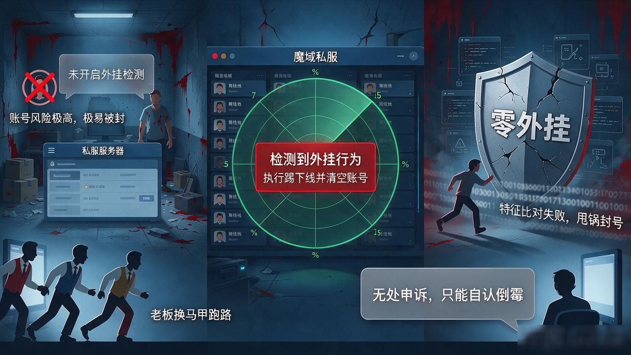 魔域sf外挂到底能不能碰 玩了十年魔域的人说句大实话