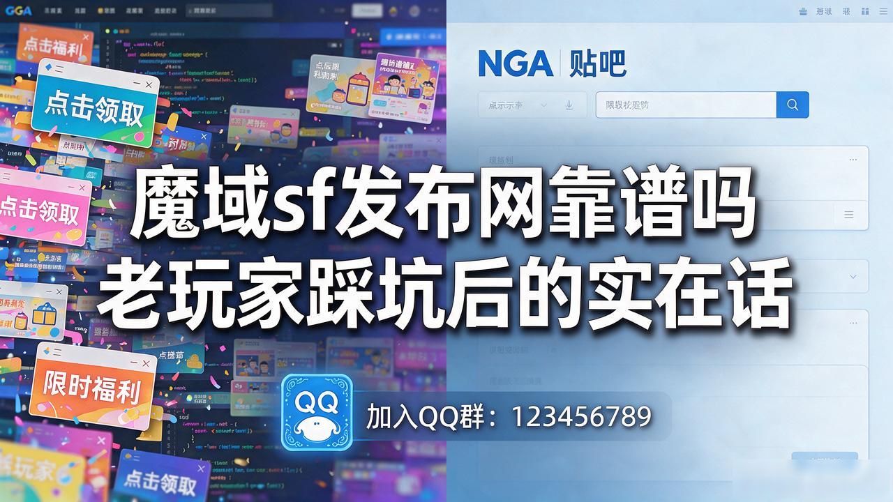 魔域sf发布网靠谱吗 老玩家踩坑后的实在话